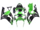 2003-2004 Kawasaki ZX6R Motorcycle Fairings - Green White Black Canada Suppliers