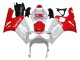 2003-2004 Kawasaki ZX6R Motorcycle Fairings - White Red Canada Suppliers
