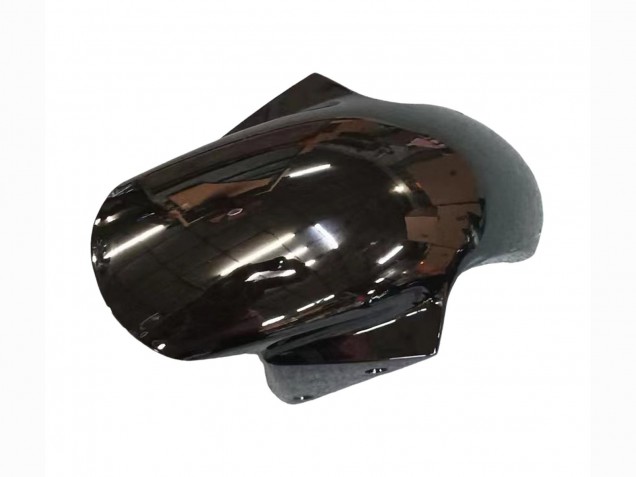 2003-2004 Kawasaki ZX6R Motorcycle Fairings - Glossy Black Red Flame Canada Suppliers