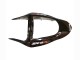 2003-2004 Kawasaki ZX6R Motorcycle Fairings - Glossy Black Red Flame Canada Suppliers