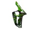 2003-2004 Kawasaki ZX6R Motorcycle Fairings - Glossy Black Green Flame Canada Suppliers