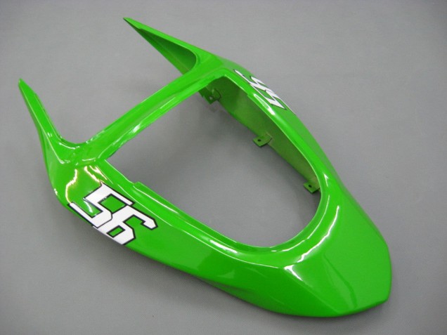 2003-2004 Kawasaki ZX6R Motorcycle Fairings - Green White Black Elf Bridgestone Canada Suppliers