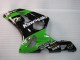 2003-2004 Kawasaki ZX6R Motorcycle Fairings - Green Black Elf Bridgestone Canada Suppliers