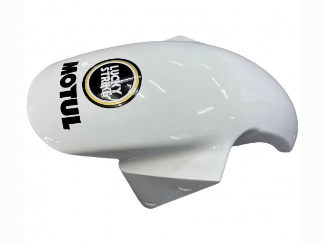2003-2004 Kawasaki ZX6R Motorcycle Fairings - White Black Motul Lucky Strike Canada Suppliers