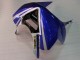 2003-2004 Kawasaki ZX6R Motorcycle Fairings - White Blue Red Fiat Canada Suppliers
