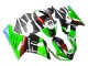 2005-2006 Kawasaki ZX6R Motorcycle Fairings - Green Red Black Elf 66 Canada Suppliers