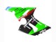2005-2006 Kawasaki ZX6R Motorcycle Fairings - Green Red Black Elf 66 Canada Suppliers