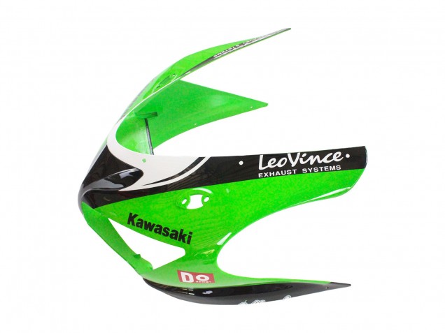 2005-2006 Kawasaki ZX6R Motorcycle Fairings - Green Red Black Elf 66 Canada Suppliers