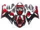 2005-2006 Kawasaki ZX6R Motorcycle Fairing - Red Glossy Black Canada Suppliers