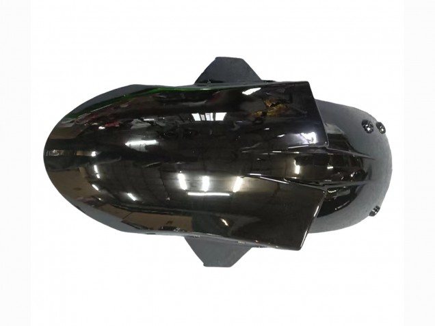 2005-2006 Kawasaki ZX6R Motorcycle Fairing - Glossy Black Green Flame Canada Suppliers