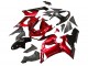 2005-2006 Kawasaki ZX6R Motorcycle Fairings - Red Black Canada Suppliers