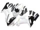 2005-2006 Kawasaki ZX6R Motorcycle Fairings - White Black Gold Ninja Canada Suppliers
