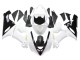2005-2006 Kawasaki ZX6R Motorcycle Fairings - White Black Gold Ninja Canada Suppliers