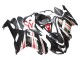 2007-2008 Kawasaki ZX6R Motorcycle Fairings - Black Silver Red Ninja Canada Suppliers