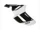 2007-2008 Kawasaki ZX6R Motorcycle Fairings - Black White Ninja Canada Suppliers