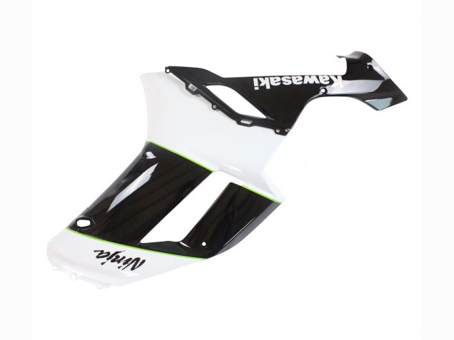 2007-2008 Kawasaki ZX6R Motorcycle Fairings - Black White Ninja Canada Suppliers