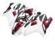 2007-2008 Kawasaki ZX6R Motorcycle Fairing - White Red Canada Suppliers
