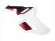 2007-2008 Kawasaki ZX6R Motorcycle Fairing - White Red Canada Suppliers