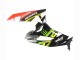 2009-2012 Kawasaki ZX6R Motorcycle Fairings - Green Glossy Black Yellow White Red Elf Monster Canada Suppliers