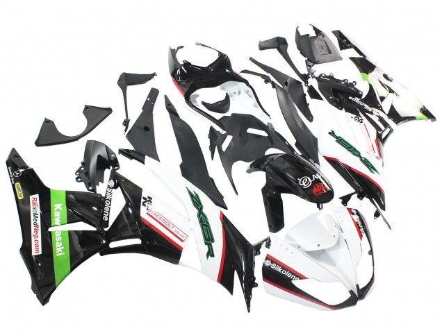2009-2012 Kawasaki ZX6R Motorcycle Fairings - White Red Black Green Canada Suppliers