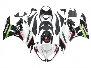 2009-2012 Kawasaki ZX6R Motorcycle Fairings - White Red Black Green Canada Suppliers