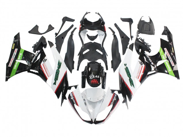 2009-2012 Kawasaki ZX6R Motorcycle Fairings - White Red Black Green Canada Suppliers