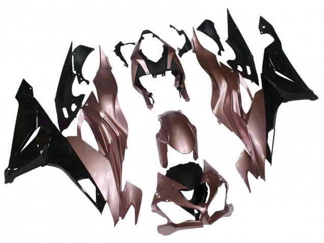 2019-2022 Kawasaki ZX6R Motorcycle Fairings - Desert Tan Black Canada Suppliers