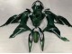 2019-2022 Kawasaki ZX6R Motorcycle Fairings - Dark Green Canada Suppliers