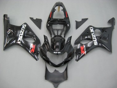 2000-2002 Suzuki GSXR1000 Motorcycle Fairings - Glossy Black Canada Suppliers