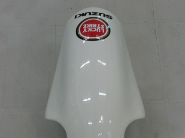 2000-2002 Suzuki GSXR1000 Motorcycle Fairings - White Red Lucky Strike Canada Suppliers