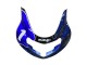 2000-2002 Suzuki GSXR1000 Motorcycle Fairings - Blue White Silver Castrol Dunlop Canada Suppliers