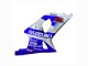 2000-2002 Suzuki GSXR1000 Motorcycle Fairings - Blue White Silver Castrol Dunlop Canada Suppliers