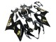 2005-2006 Suzuki GSXR 1000 Motorcycle Fairings - Glossy Black Gold Decal Canada Suppliers