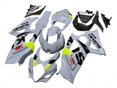2007-2008 Suzuki GSXR 1000 Motorcycle Fairings - Light Grey Green Black Canada Suppliers