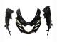 2009-2016 Suzuki GSXR 1000 Motorcycle Fairings - Glossy Black Gold Canada Suppliers