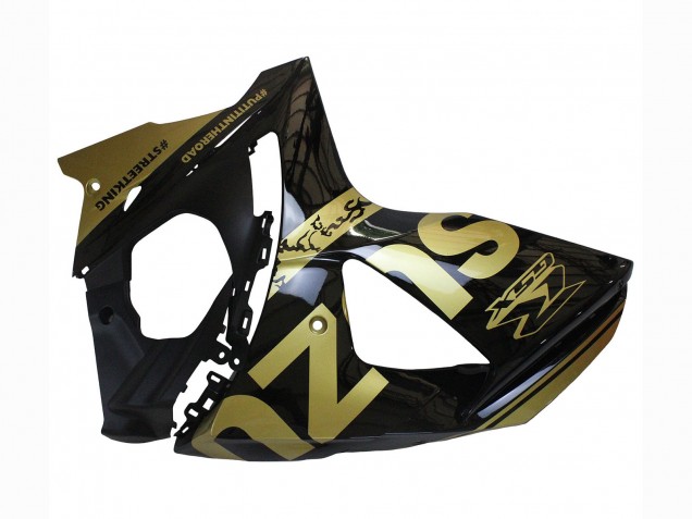 2009-2016 Suzuki GSXR 1000 Motorcycle Fairings - Glossy Black Gold Canada Suppliers