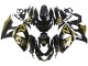 2009-2016 Suzuki GSXR 1000 Motorcycle Fairings - Glossy Black Gold Canada Suppliers