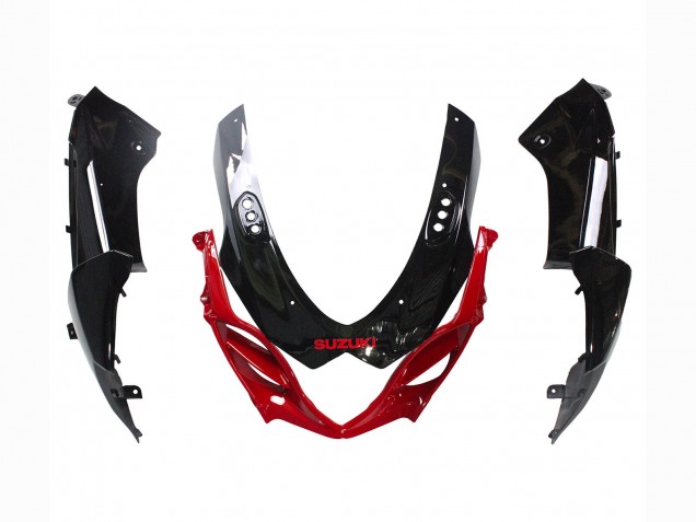 2009-2016 Suzuki GSXR 1000 Motorcycle Fairing Kits - Glossy Black Red Canada Suppliers