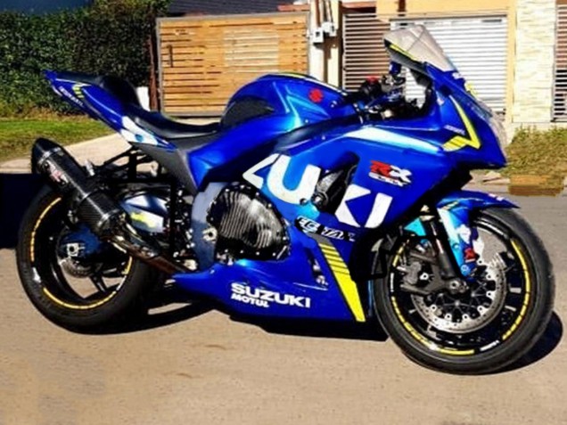 2009-2016 Suzuki GSXR 1000 Motorcycle Fairings - Light Blue Green Motul 29 Ecstar Canada Suppliers