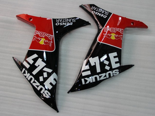 2009-2016 Suzuki GSXR 1000 Motorcycle Fairings - Red Black White 13 Canada Suppliers