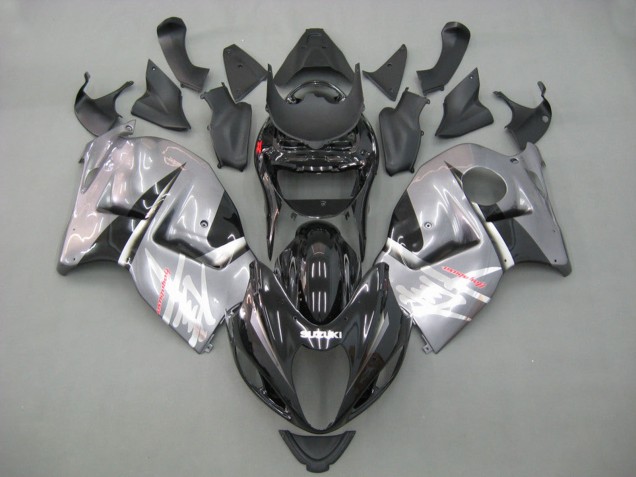 1996-2007 Suzuki GSXR 1300 Hayabusa Motorcycle Fairings - Grey Black Hayabusa Canada Suppliers