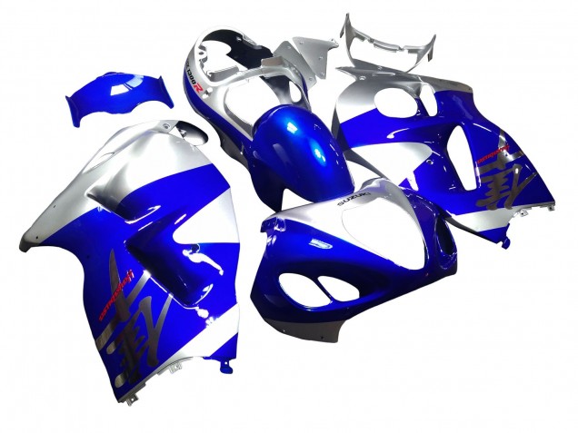 1996-2007 Suzuki GSXR 1300 Hayabusa Motorcycle Fairings - Blue Silver Hayabusa Canada Suppliers