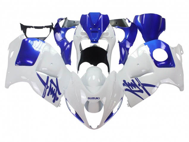 1996-2007 Suzuki GSXR 1300 Hayabusa Motorcycle Fairings - White Blue Hayabusa Canada Suppliers