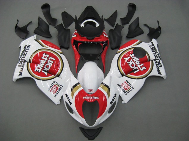 1996-2007 Suzuki GSXR 1300 Hayabusa Motorcycle Fairings - White Red Motul Canada Suppliers