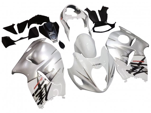 1996-2007 Suzuki GSXR 1300 Hayabusa Motorcycle Fairings - White Silver Hayabusa Canada Suppliers