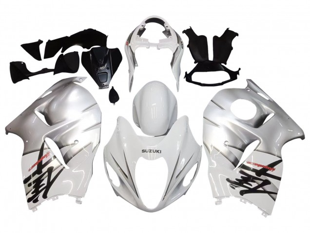 1996-2007 Suzuki GSXR 1300 Hayabusa Motorcycle Fairings - White Silver Hayabusa Canada Suppliers