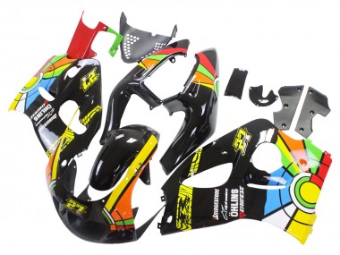 1996-2000 Suzuki GSXR 600 / GSXR 750 Motorcycle Fairings - Black Multicolor 27 Canada Suppliers
