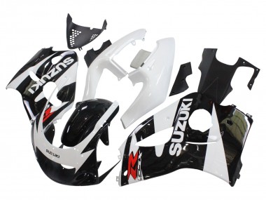 1996-2000 Suzuki GSXR 600 / GSXR 750 Motorcycle Fairings - Black White Canada Suppliers