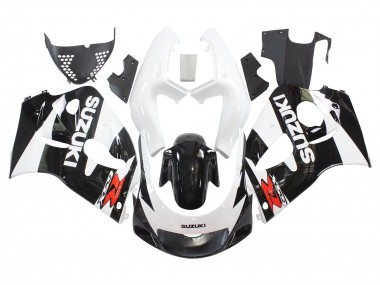 1996-2000 Suzuki GSXR 600 / GSXR 750 Motorcycle Fairings - Black White Canada Suppliers