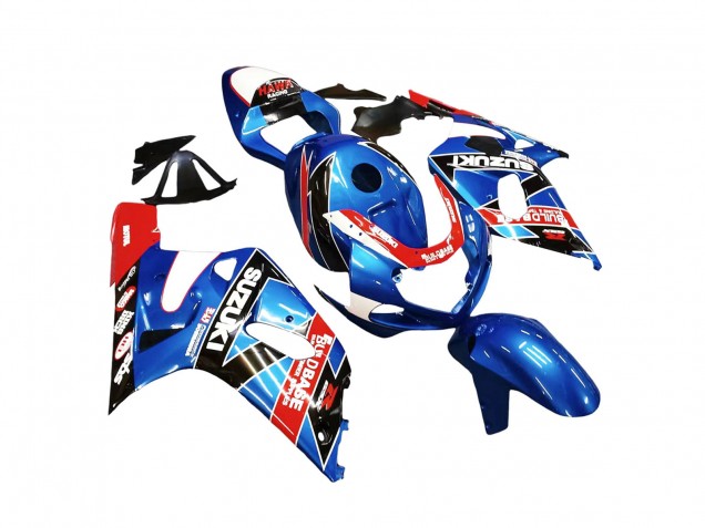 2001-2003 Suzuki GSXR 600 / GSXR 750 Motorcycle Fairings - Blue Red Racing Canada Suppliers
